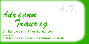 adrienn traurig business card